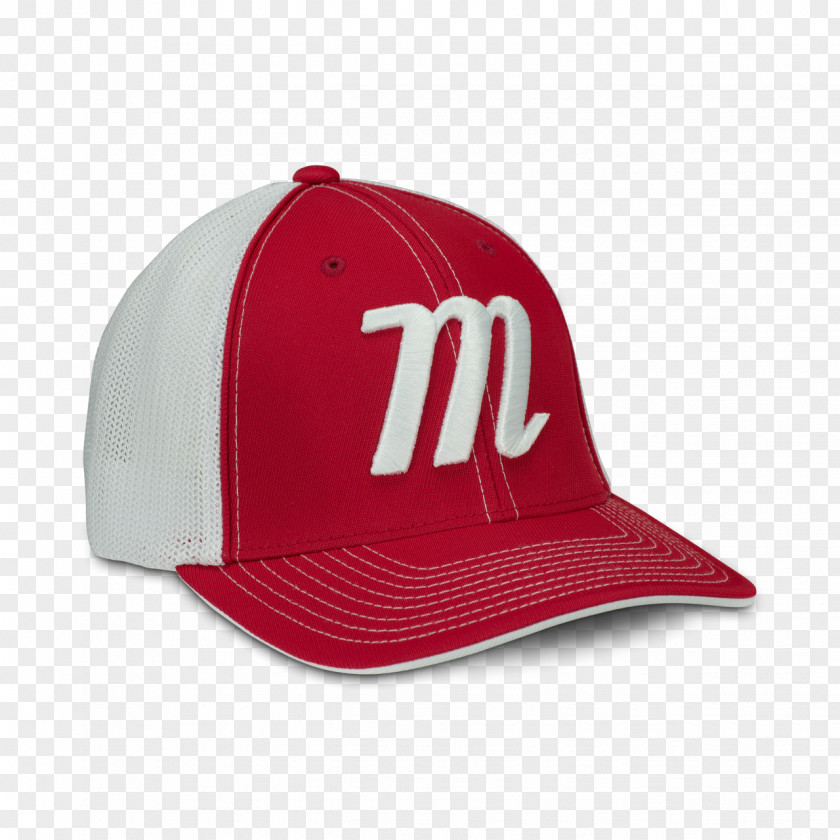 Red Hat Baseball Cap Trucker Headgear PNG