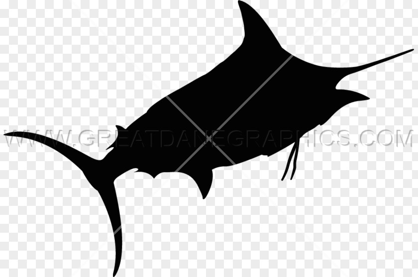 Swordfish Clipart Printed T-shirt Screen Printing Vinyl Cutter Shark PNG