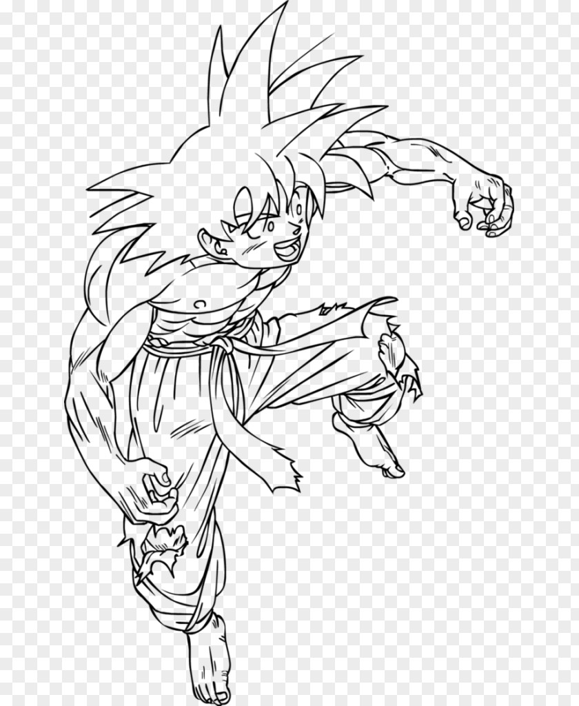 Goku Trunks Gohan Coloring Book Goten PNG