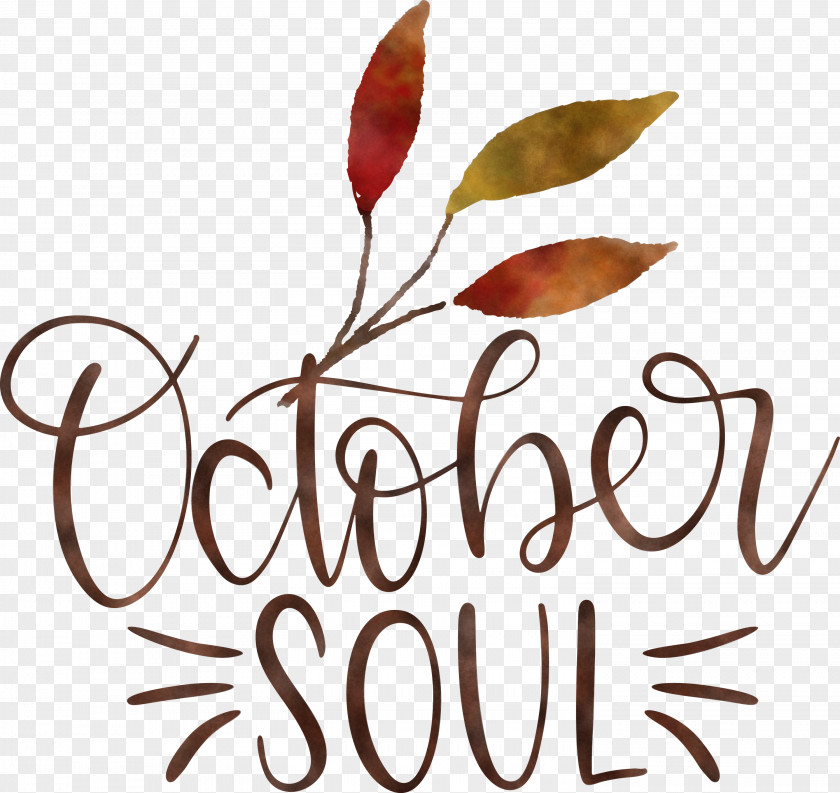 October Soul October PNG