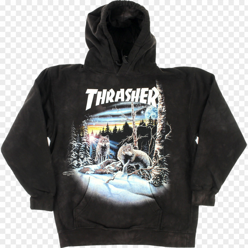 T-shirt Hoodie Thrasher Sweater PNG