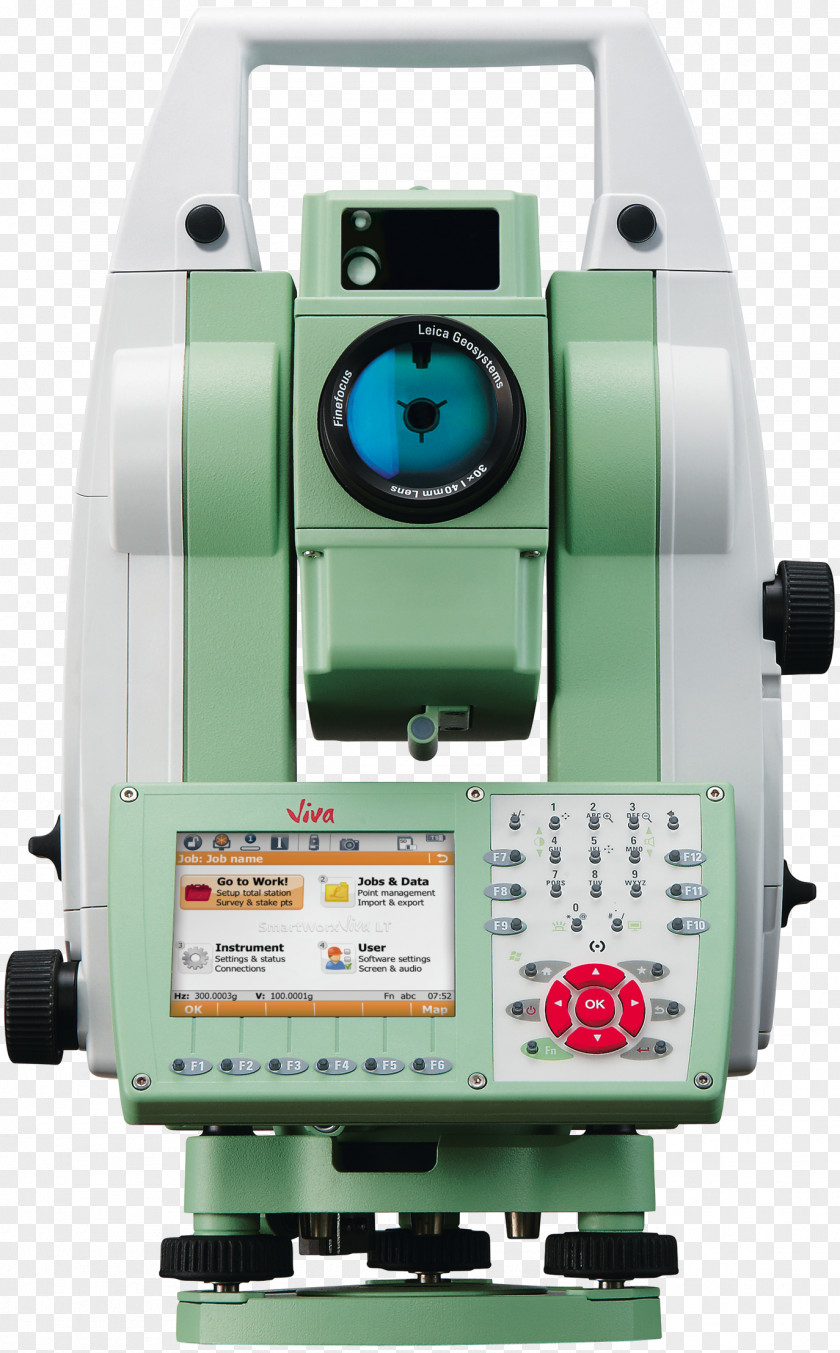 Total Station Leica Geosystems Camera Computer Software Surveyor PNG