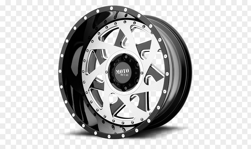 Car Brushed Metal Wheel Silver PNG