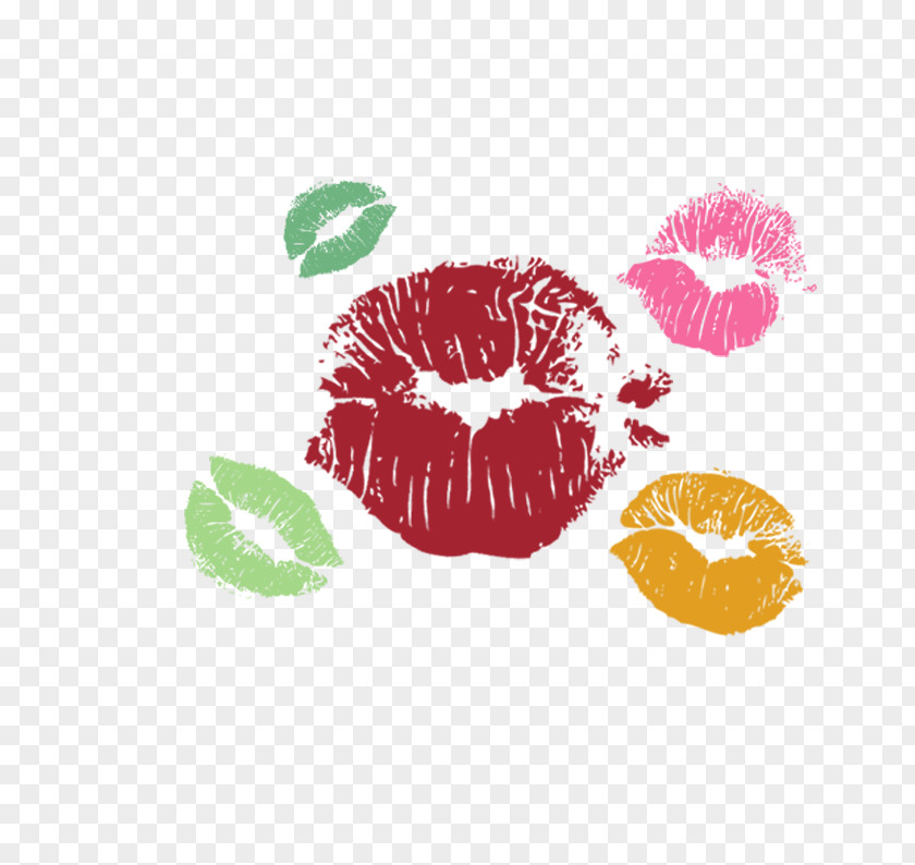 Colored Lipstick Color Chart PNG