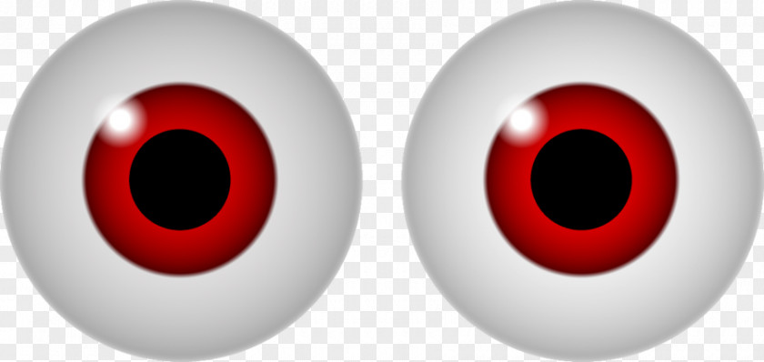 Eye Clip Art Red Googly Eyes Color PNG