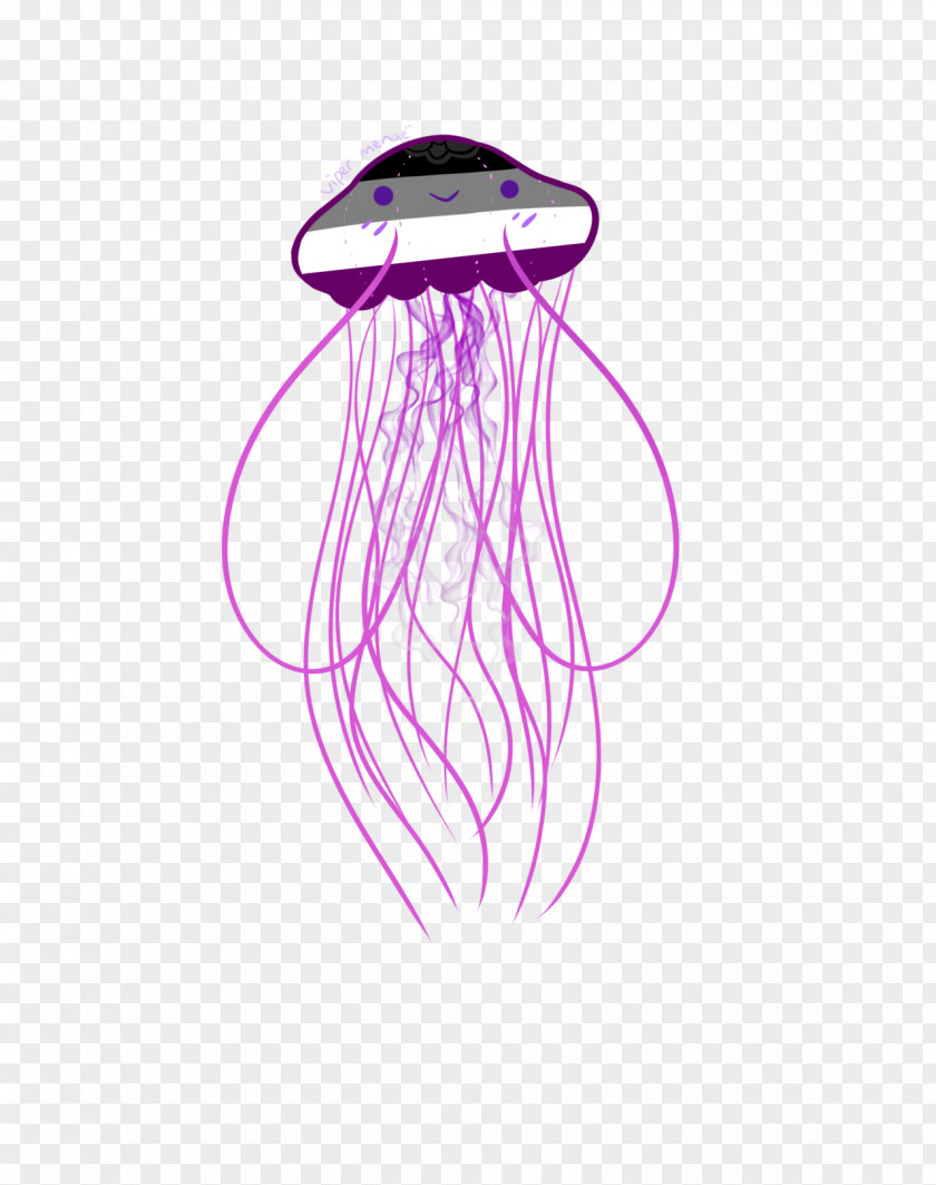 Jellyfish Illustration Library Text Sticker Editing PNG