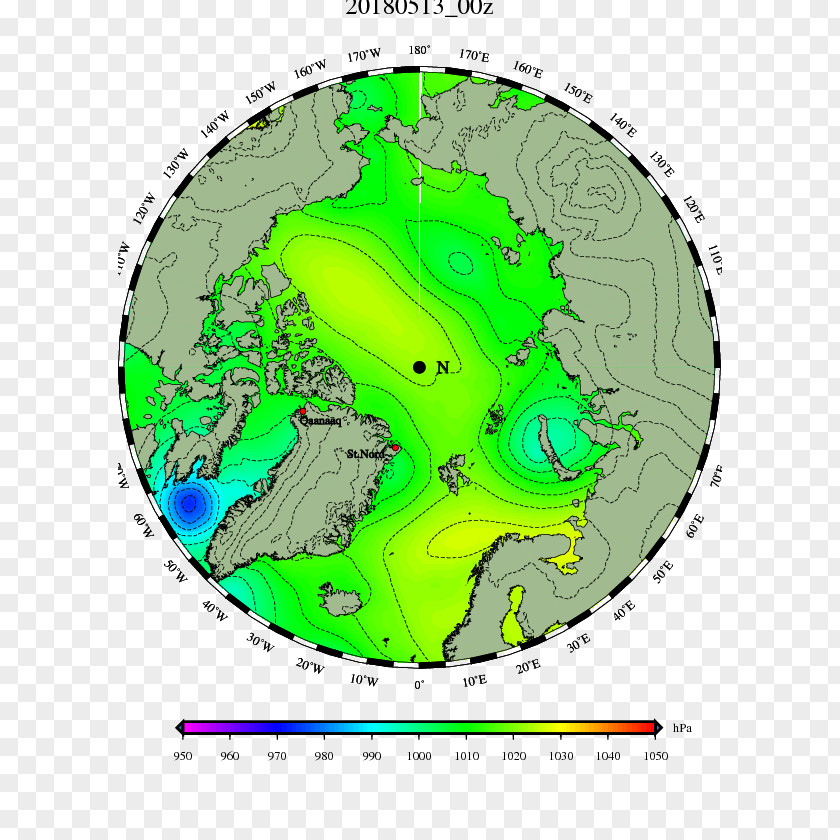 Storm North Pole Danish Meteorological Institute Jet Stream Northern Hemisphere Beaufort Sea PNG