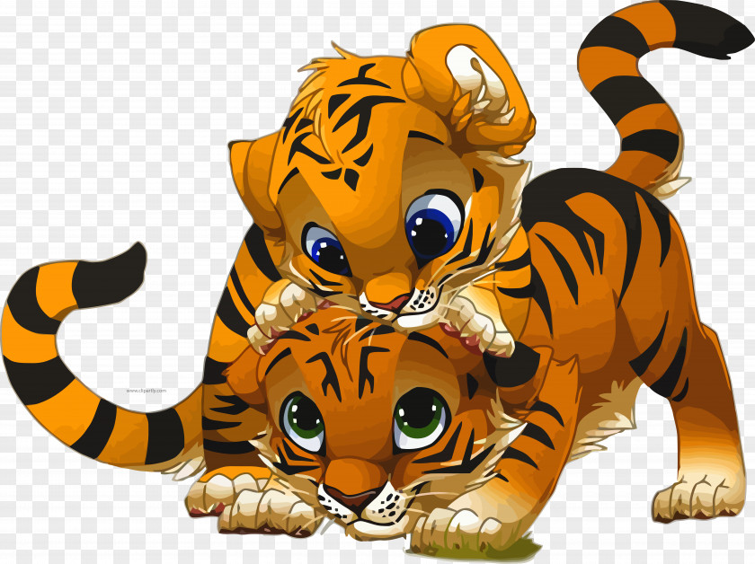 Tiger Cat Drawing Cartoon Clip Art PNG