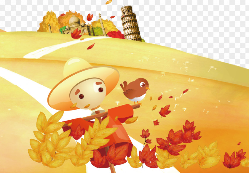 Fall Travel Fundal Wallpaper PNG