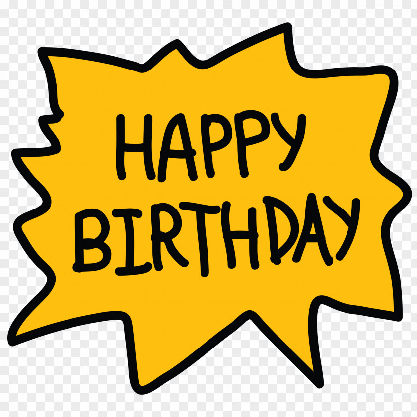 Happy Birthday Clip Art Image PNG