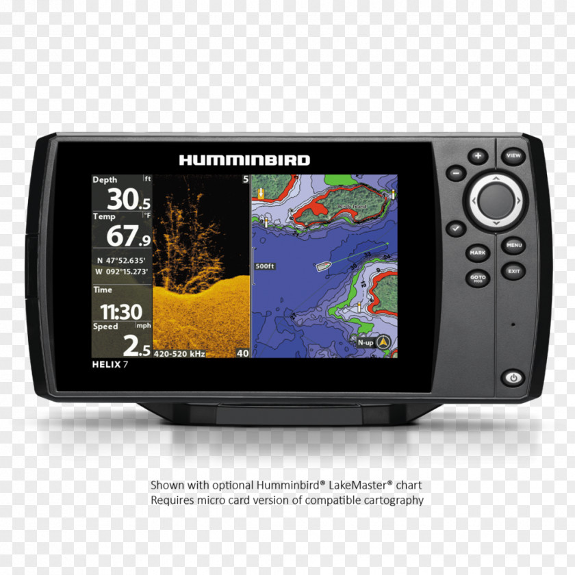 Humminbird Fish Finders Chartplotter Chirp Global Positioning System Sonar PNG
