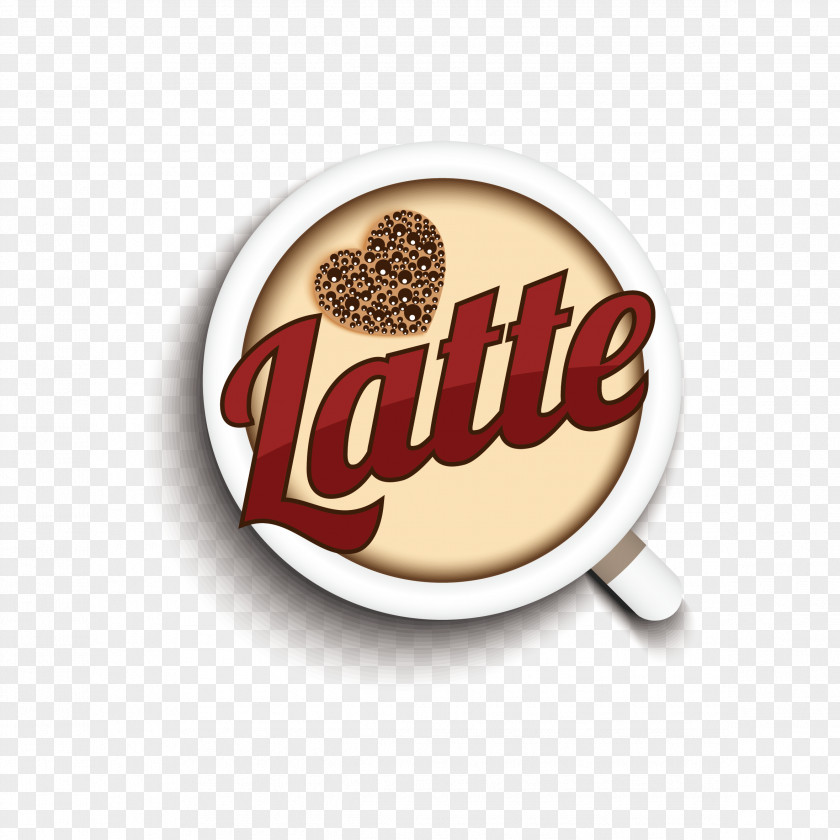 Latte Coffee Vector Cup Espresso Cafe PNG