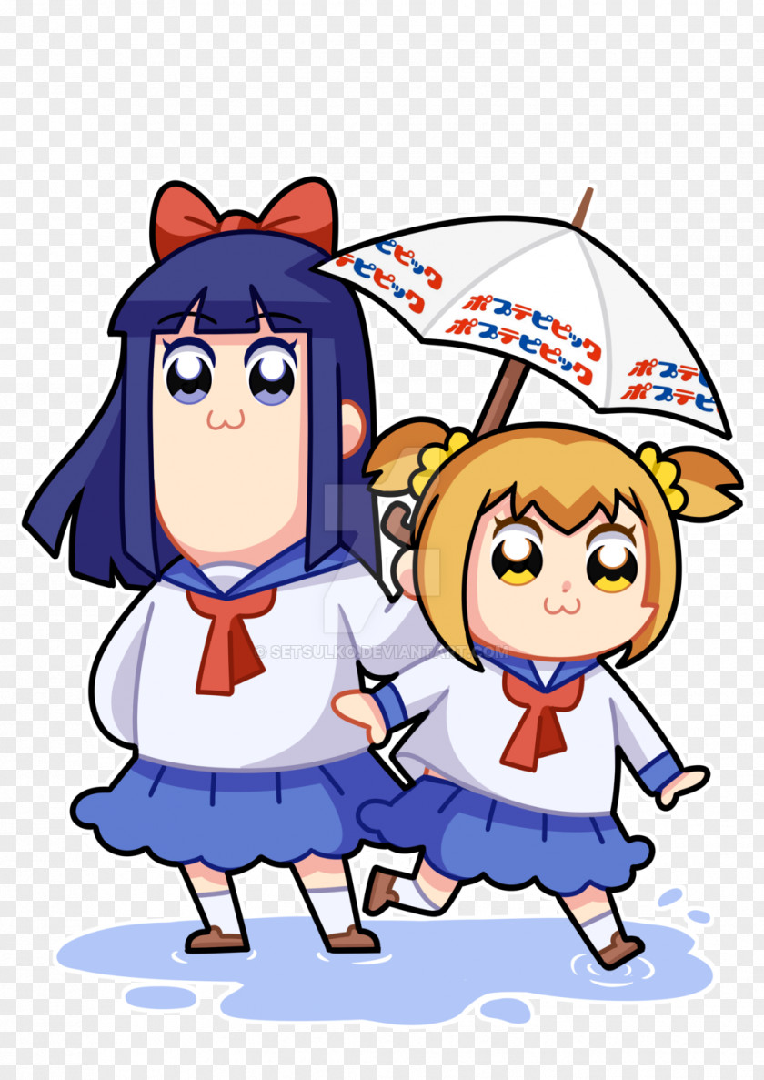 Pop Team Epic Clip Art Illustration DeviantArt PNG