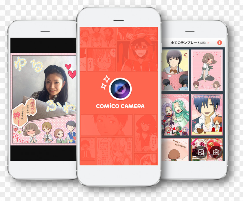 Smartphone IPhone Mobile App Comico Store PNG