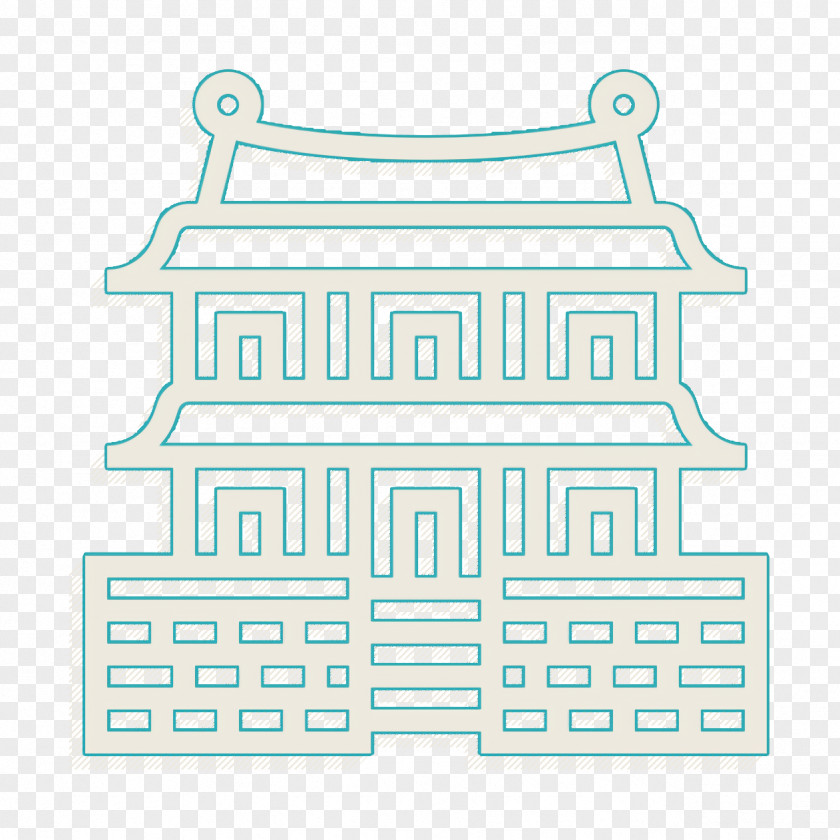 Gyeongbokgung Icon Landmark Korea PNG