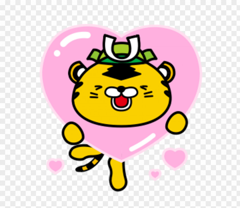 Smiley Pink M Flower Clip Art PNG