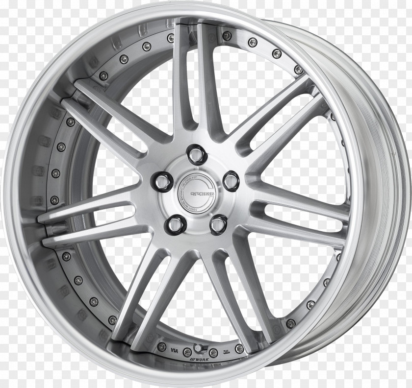 Toyota Alloy Wheel Tire WORK Wheels Crown PNG