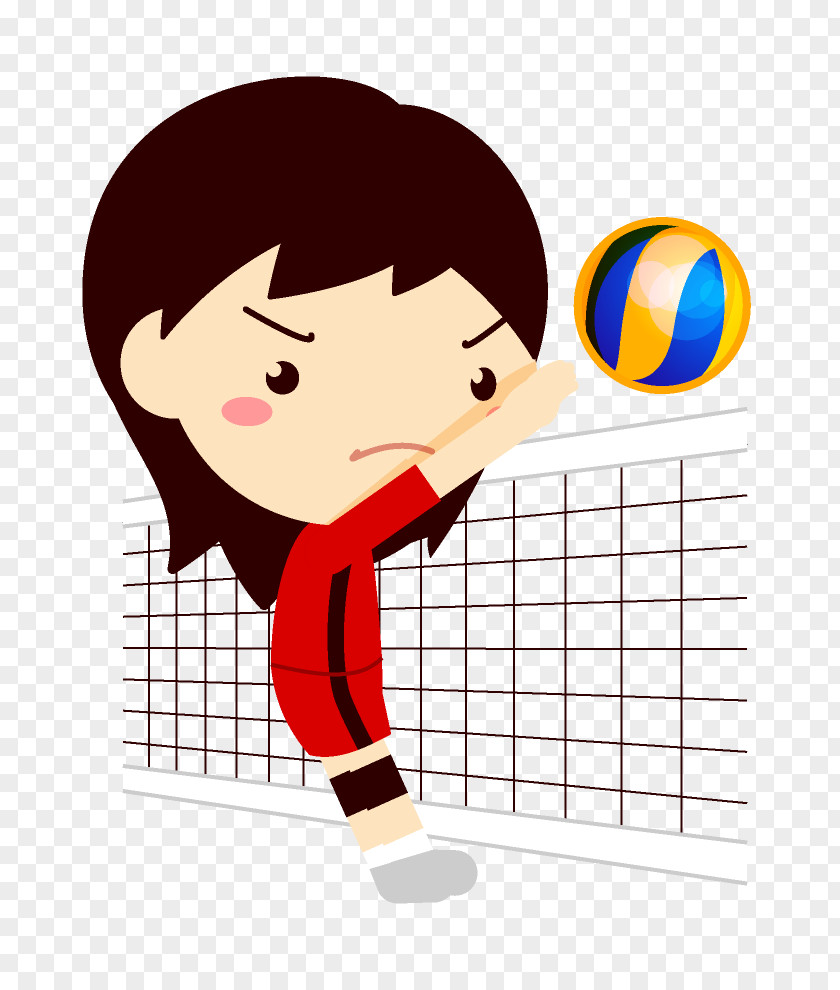 Volleyball Beach Illustration Ball Game PNG
