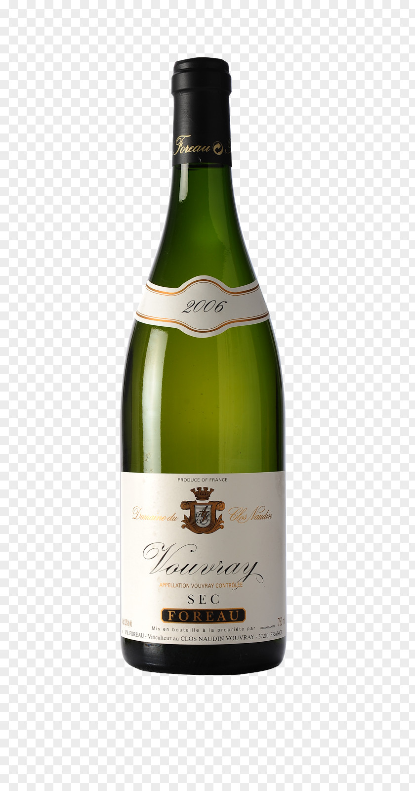 Champagne White Wine Bottle PNG