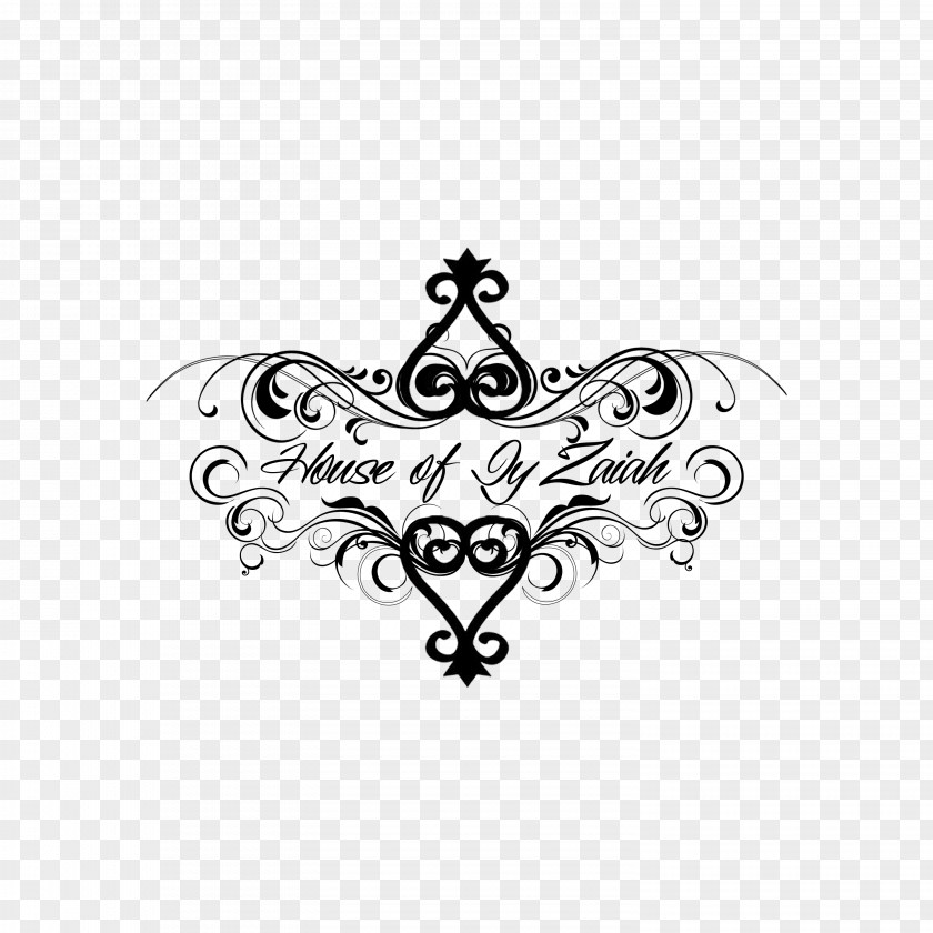 Design Logo Body Jewellery Floral Font PNG