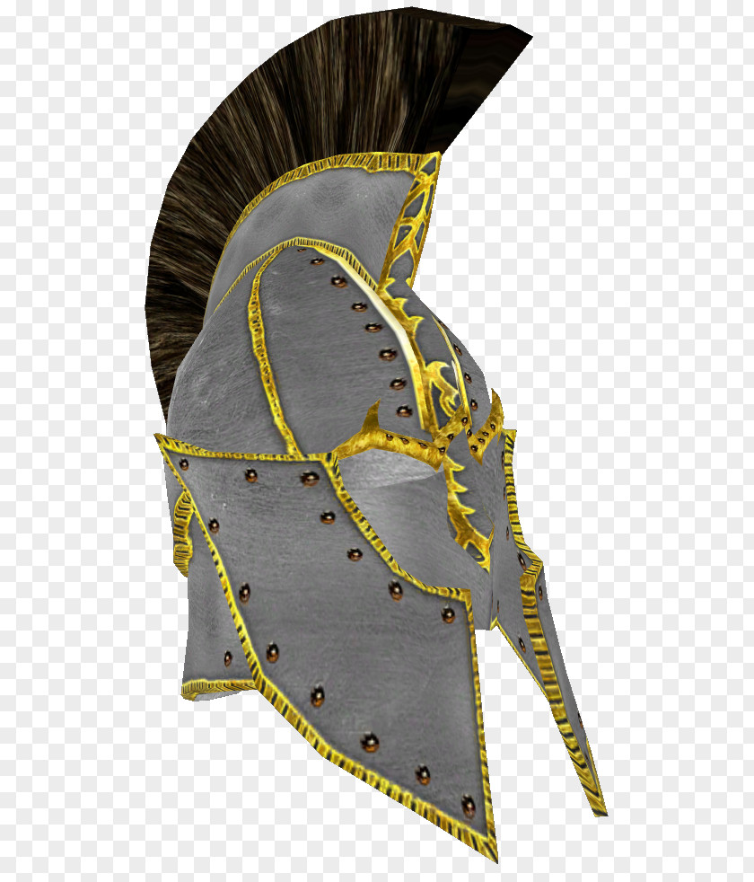 Flattened The Imperial Palace Oblivion Helmet Armour PNG
