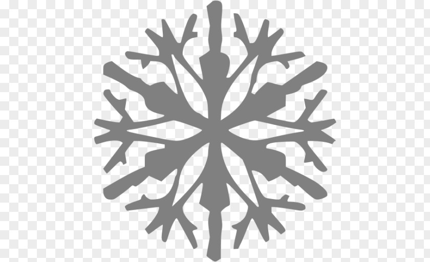 Snowflake Black Logo Stock Photography PNG