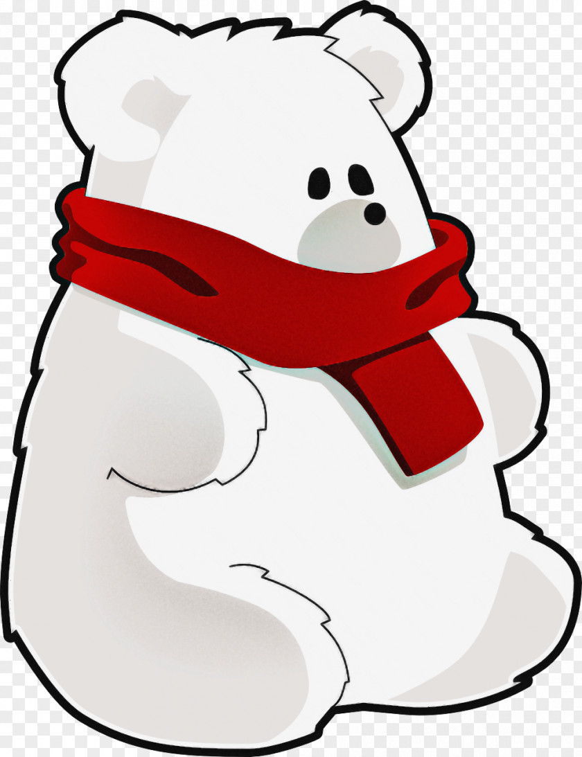 Cartoon Line Art Bear PNG