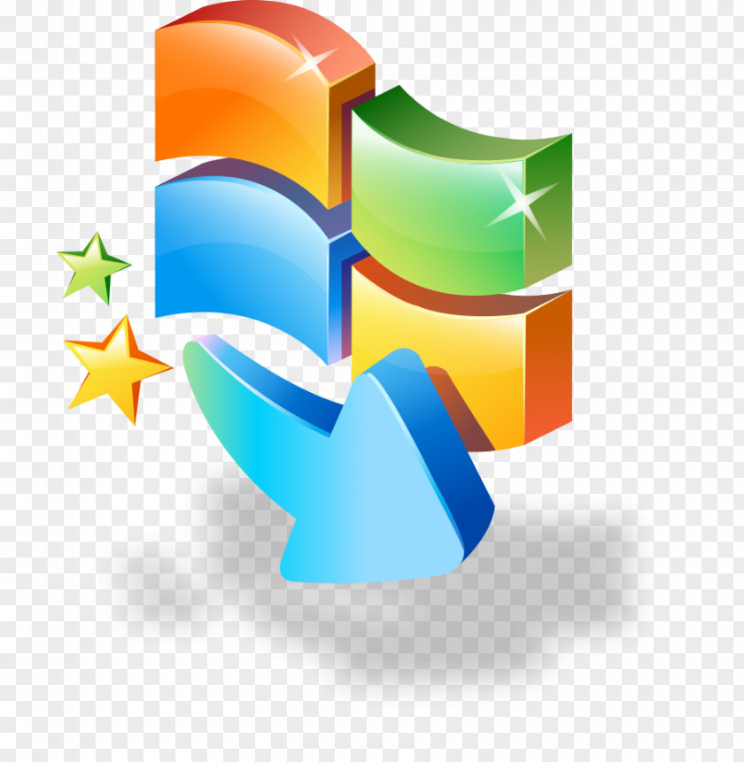 Microsoft Realistic Vector Cartoon Computer Network File PNG