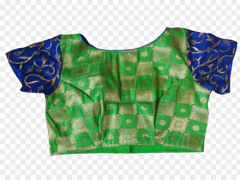 T-shirt Blouse Sari Kalamkari Green PNG