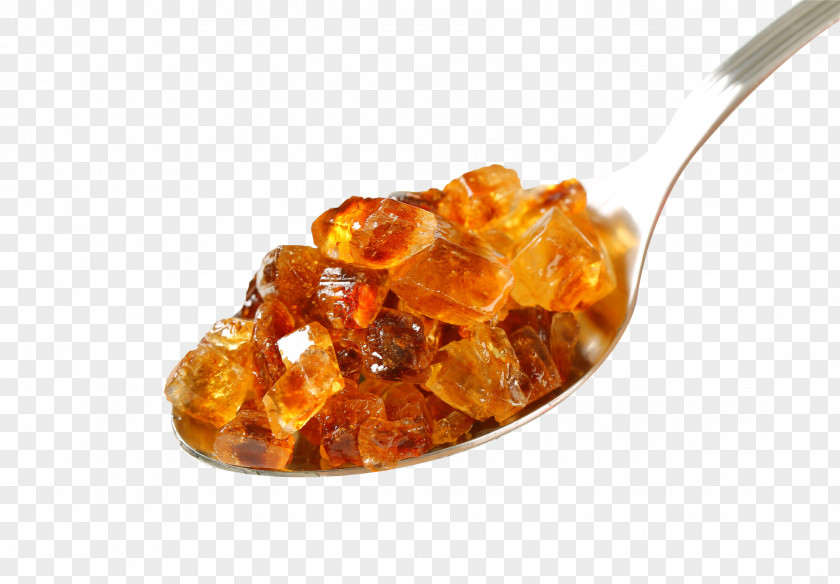 A Scoop Of Yellow Sugar Rock Candy Caramel Photography PNG