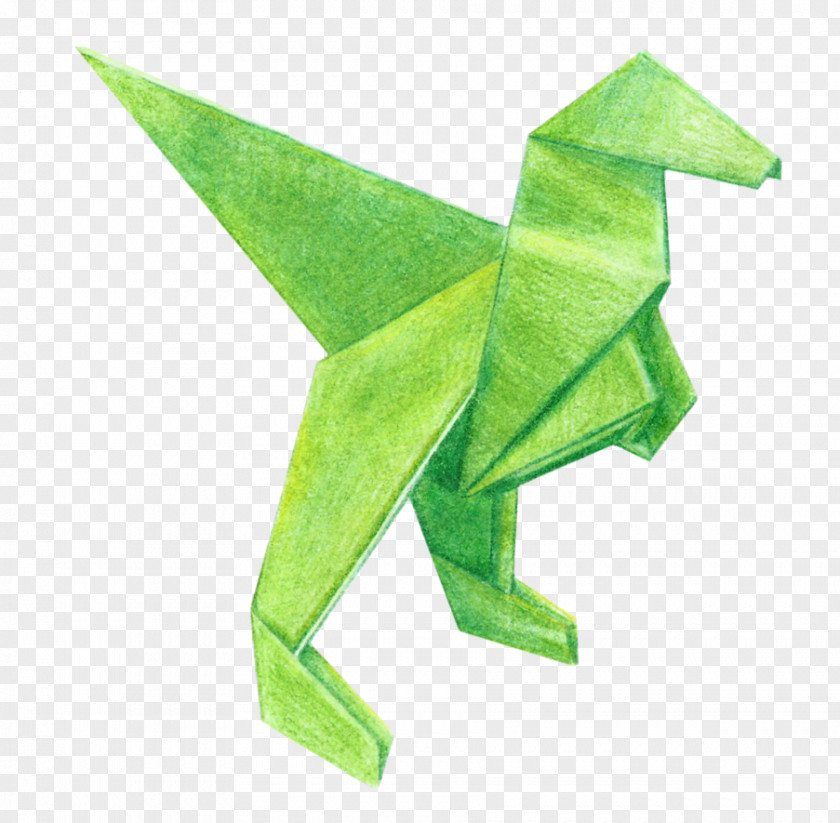 Dinosaur Origami Dinosaurs Paper PNG