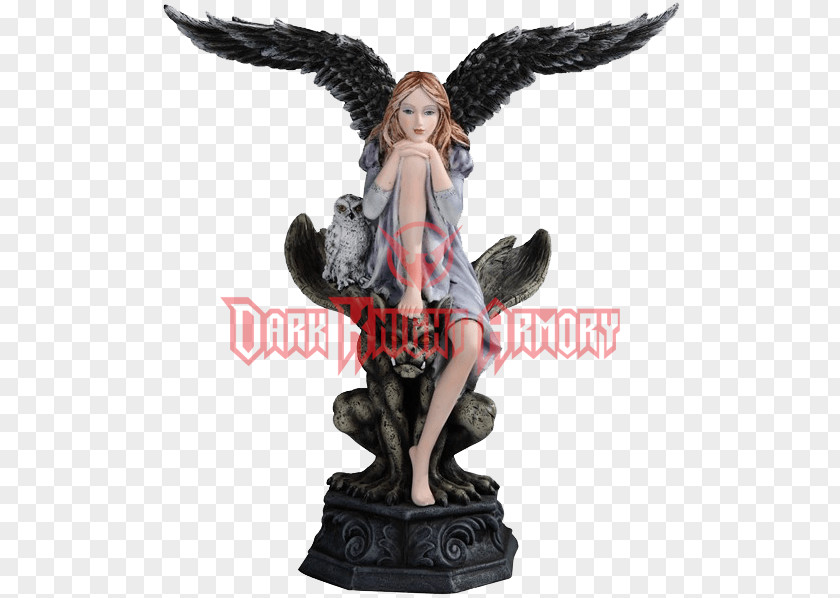 Fairy Statue Figurine Gargoyle PNG