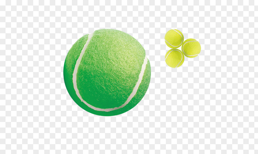 Four Different Sizes Of Tennis Ball PNG