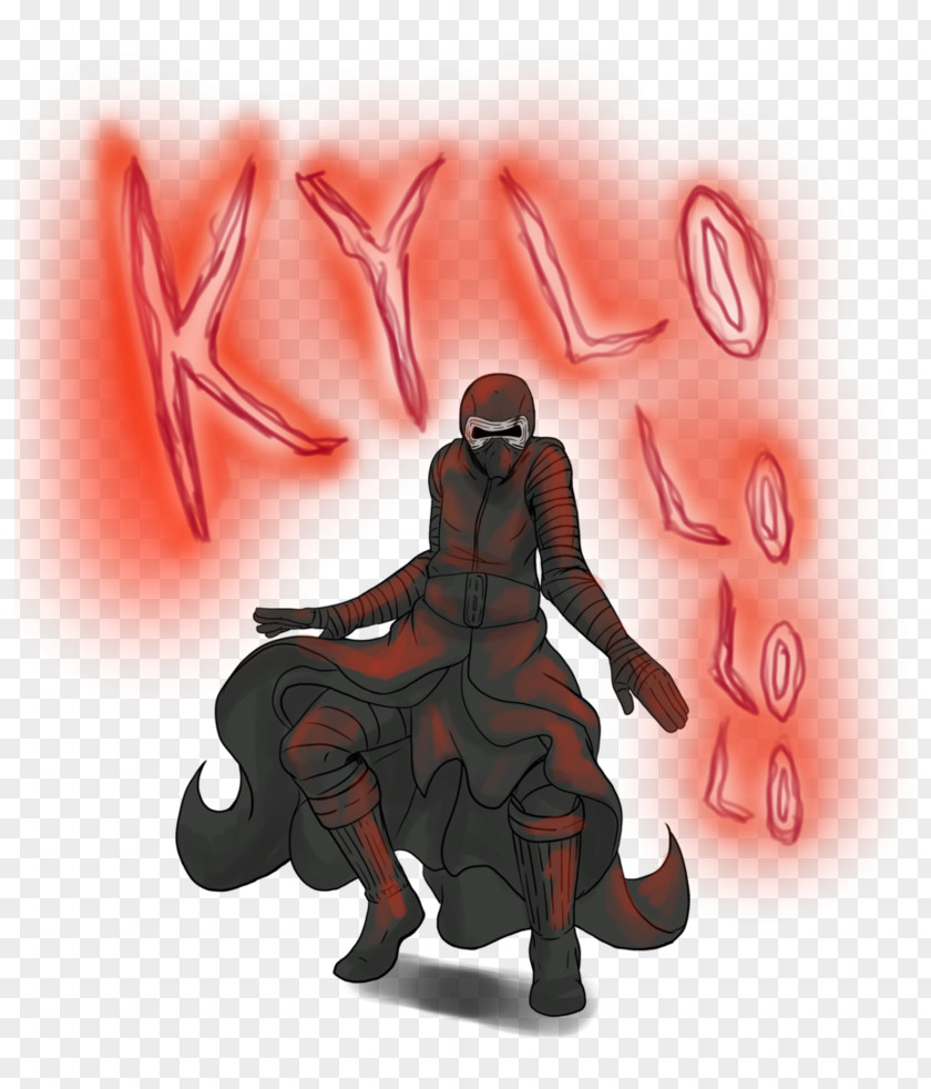 Kylo Cartoon Figurine Legendary Creature PNG