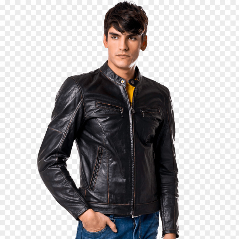 Leather Jackets Jacket Coat Clothing Shirt PNG