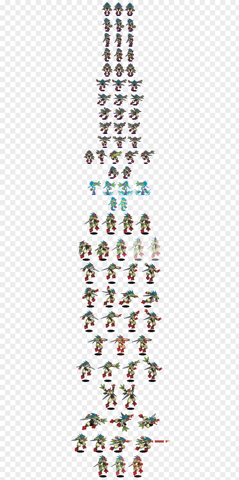 Megaman Sprite Mega Man Battle Network 6 Christmas Tree X PNG