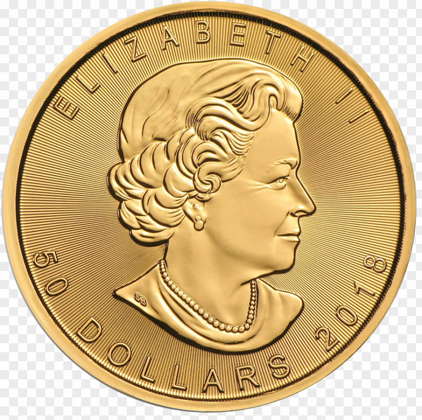 Special Offer Gold Canada Canadian Maple Leaf Bullion Coin PNG