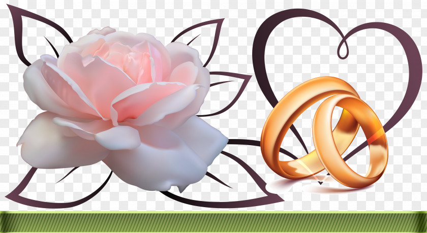 Vector Advertising Jewelry Ring Vecteur Flower Designer PNG