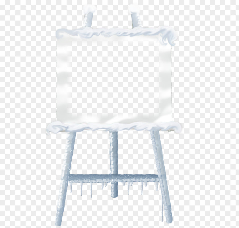Winter Button Easel Watercolor Painting Image Clip Art PNG