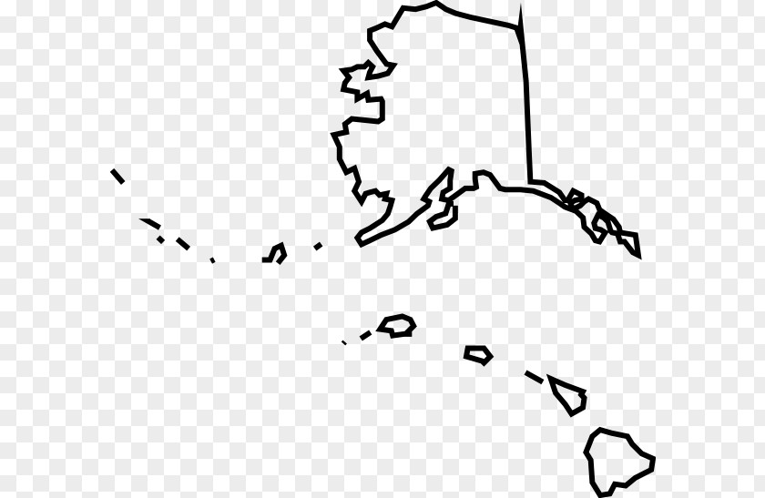 Alaska Cliparts Hawaii Blank Map Clip Art PNG