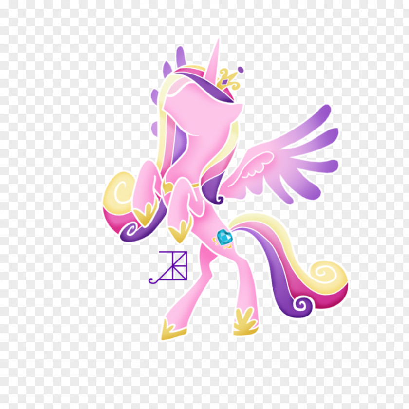 Amethyst Princess Cadance Pony Graphic Design PNG