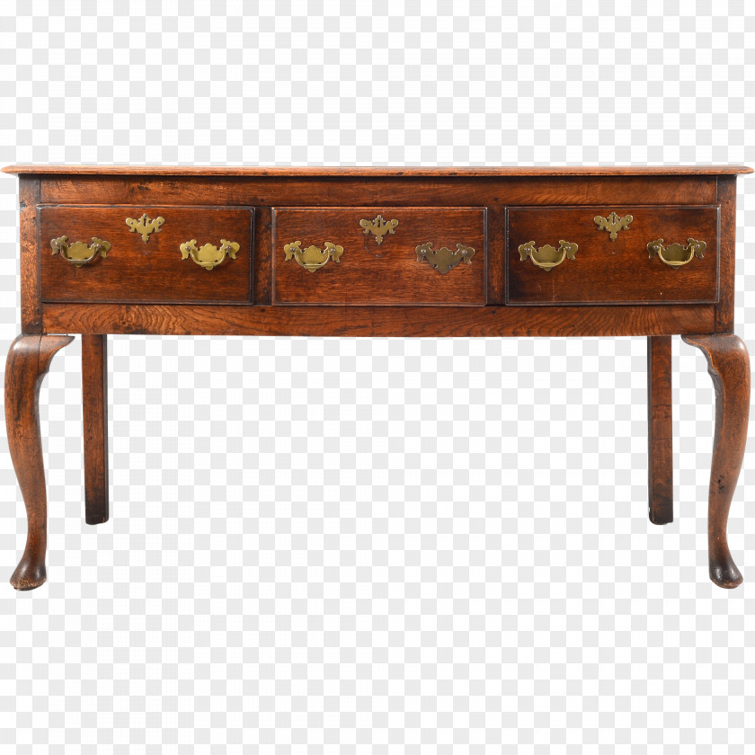 Antique Wood Stain Buffets & Sideboards Drawer PNG