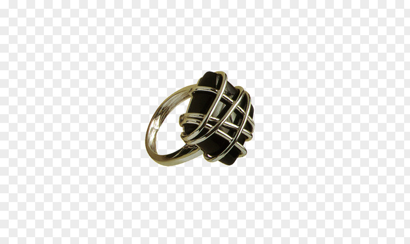 Black Gem Ring Earring Gemstone Jewellery PNG