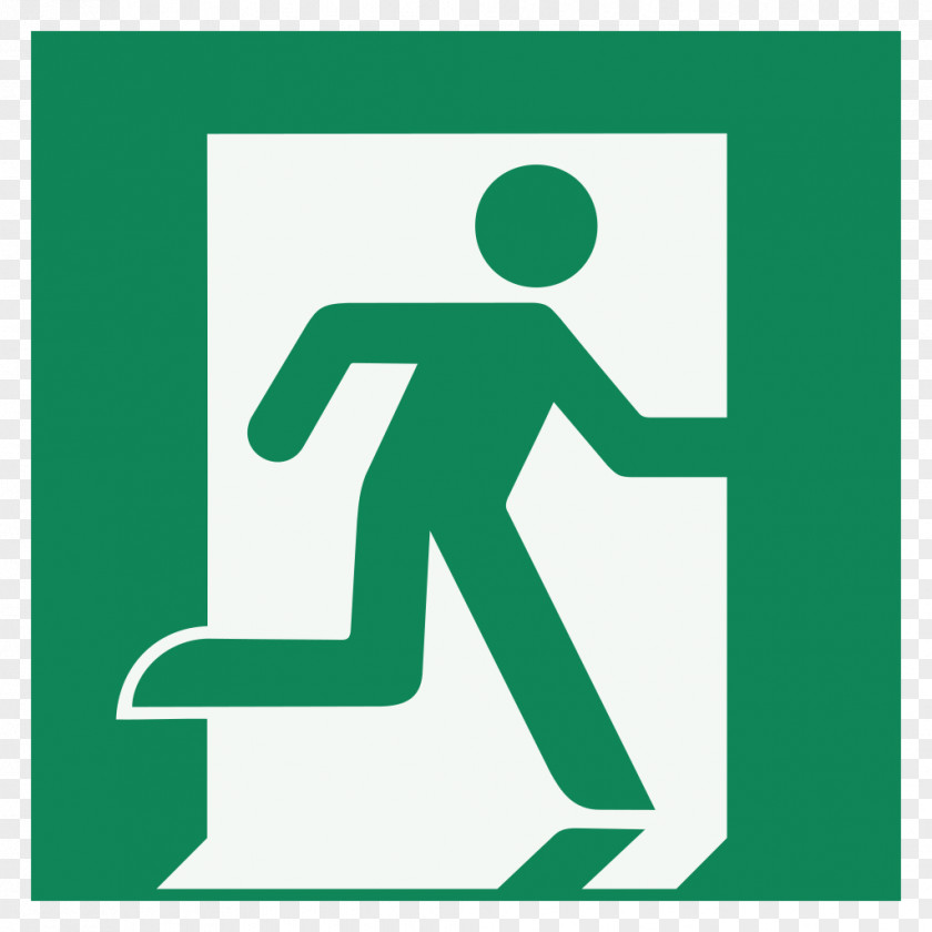 Emergency Exit Sign Lighting Evacuation PNG