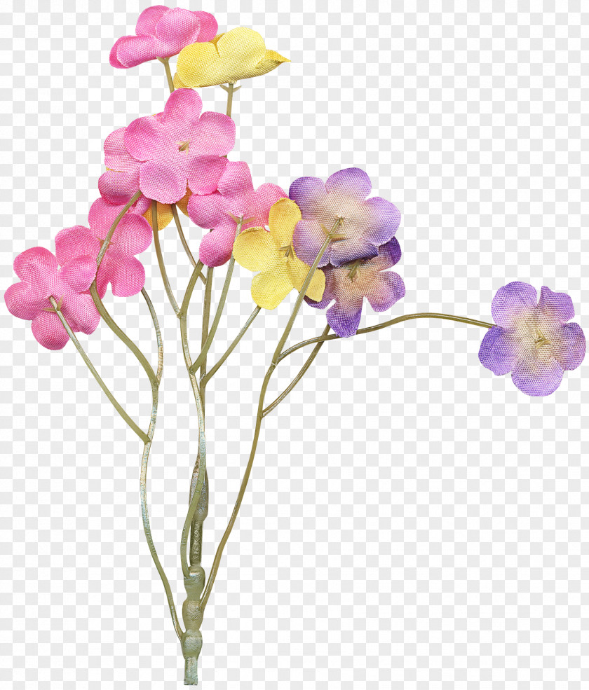 Sweet Pea Pink Artificial Flower PNG