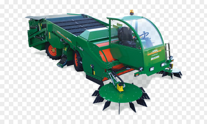 Frutos Secos Machine Combine Harvester Monchiero Agriculture PNG