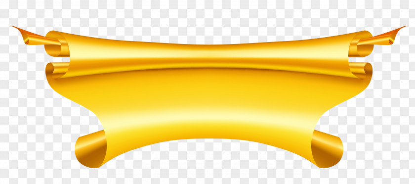 Gold Banner Clipart Ribbon Clip Art PNG