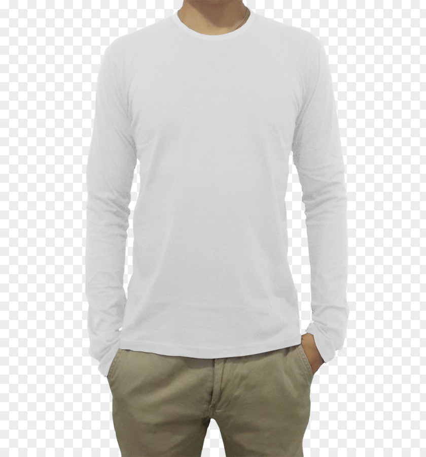 Kaos Putih T-shirt White Clothing Raglan Sleeve Distro PNG