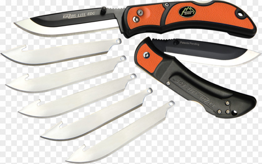 Razor Blade Pocketknife Everyday Carry PNG