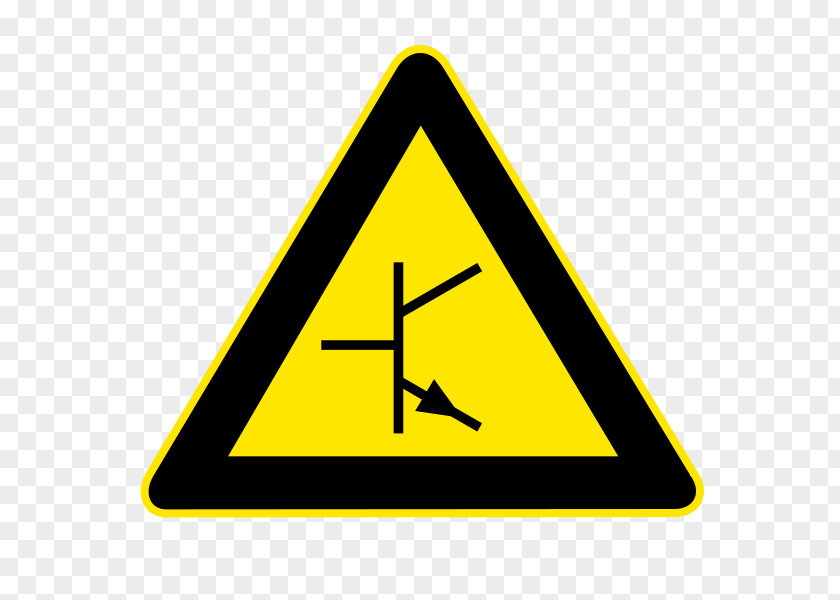 Transistor Symbol Hazard Warning Sign Clip Art PNG